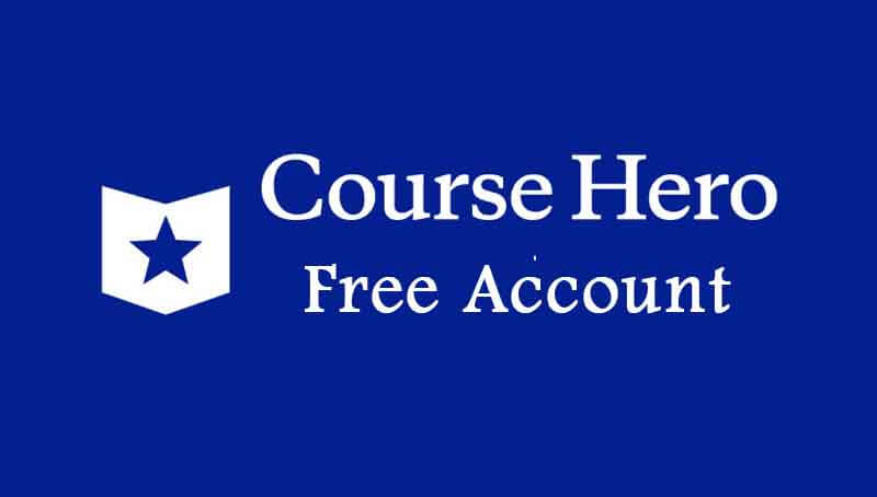 course hero free account