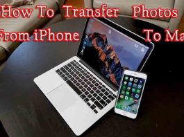 transfer photos from iphone to mac using